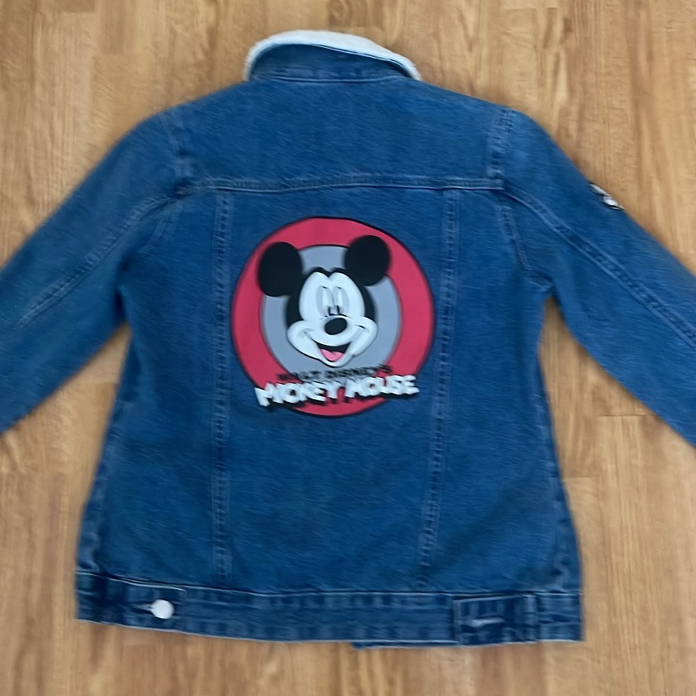 DISNEY DENIM MICKEY MOUSE JACKET - Picture 2 of 5